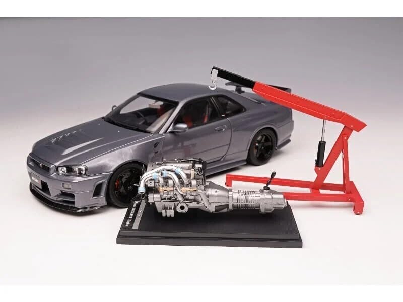 Amazon | モーターヘリックス 1/18 スカイライン GT-R R34 ニスモ CRS